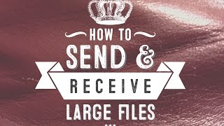 How To Send & Recieve Large Files - WeTransfer Tutorial