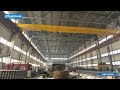 aicrane overhead crane in kazakhstan