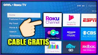 Programación de cable gratis en tu Roku TV con El Roku Channel
