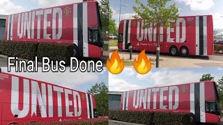 🔥Finals!! Man United FA cup final bus sent to Carrington ahead of Wembley clash