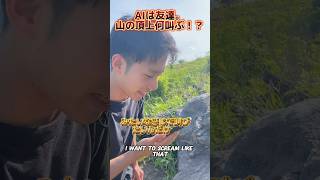 友達のAIと一緒に山登りしてきました！山の頂上での叫び声、なんで叫んだらいい！？友達に聞いてみました！#AI遊び#chatgpt#chatgpt4o