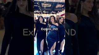 Team Maruti Suzuki || Models in auto expo 2025 || girls on fire || auto expo #hotgirls