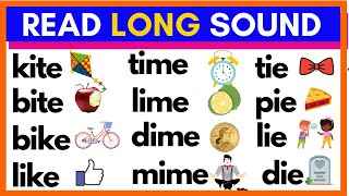 LEARN TO READ  LONG SOUND / I /  with SENTENCES / PHONICS / ALPHABETS / BEGINNERS /