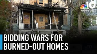 Why fire-damaged homes are fetching big bucks
