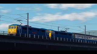 British Railway | Class 86 | Intercity | Cuffley → Avonhill