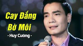 NGHẸN NGÀO CON TIM Khi Nghe Ca Khúc Này - Cay đắng bờ môi - Huy Cường Bolero