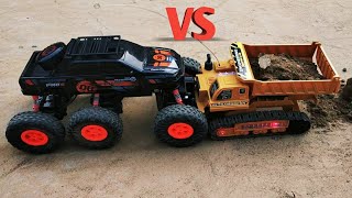 RC Truck tug of war | RC Monster truck 6X6 | RC Truck vs RC Truck