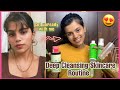 Get unready with me | Deep cleansing skincare routine | Rutuja Creates |