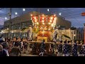 海神社秋祭り 例祭 令和4年10月11日 垂水布団太鼓巡行 西垂水、東垂水、塩屋、東高丸