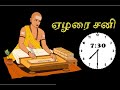 ஏழரை சனி | ​Elarai Sani | Astro Mani