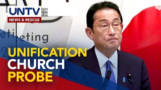 Japan PM orders probe on Unification Church tied to many political officials