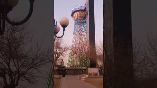 THE MOSQUE LOCATED ON THE  HISTORICAL FORTRESS OF BUKHARA \