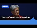 Penny Wong raises Canada's concerns with Indian counterpart | ABC NEWS