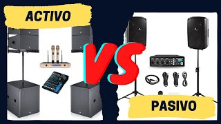 Que sistema de SONIDO me compro ACTIVO o PASIVO? Que te conviene mas?? Te lo explico!!!