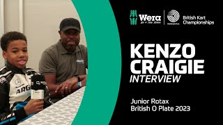 Kenzo Craigie Interview | Junior Rotax O Plate | Wera Tools British Open Championships