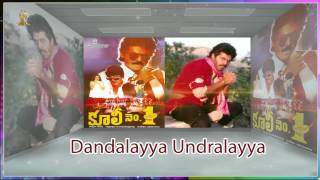 Dandalayya Unralayya Full Video Song | Coolie No1 | Venkatesh,Tabu