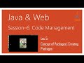 Concept of Packages | Creating Packages | Java