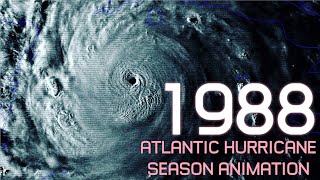 1988 Atlantic Hurricane Season Animation