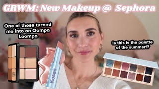 GRWM: Anastasia Cosmos, Makeup forever HD Skin Cream Contour Palette, Kosas Wet Stick Lipstick