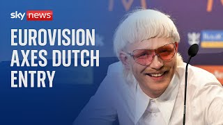 Eurovision axes Dutch entry Joost Klein after 'unlawful threats'