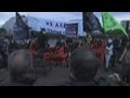 Climate protest in Glasgow as leaders meet