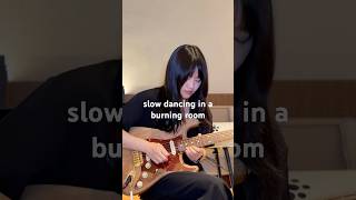 Slow Dancing In A Burning Room guitar cover