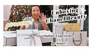 ✨Unboxing Chanel Beauty👏🏻 Online Experience vs. In-Store !