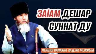 ЗАlАМ ДЕШАР СУННАТ ДУ | ЛЕКЦИЯ САЛАХЬА-ХАДЖИ МЕЖИЕВА