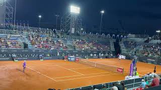 vivo Sebastián Baez(Arg) vs Luciano Darderi(Ita) semifinal Córdoba open 2024.