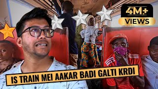 INDIAN TRAVELLING IN AFRICA'S OLDEST TRAIN. (Not Recommended)