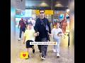 Film director Karan johar😎 with kids Son Yash & daughter  Ruhi❤ Arrived mumbai airpot #yt #viravideo