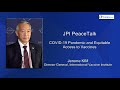 [Peace Talk] Jerome KIM, Director General, International Vaccine Institute