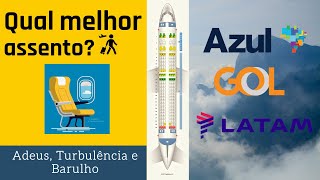 Como escolher o melhor assento no Avião? Adeus, Turbulência e Barulho | Amauri Izidório