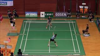 S1 川上 紗恵奈(北都銀行) vs 髙橋 沙也加(日本ユニシス) 決勝 全日本実業団2017