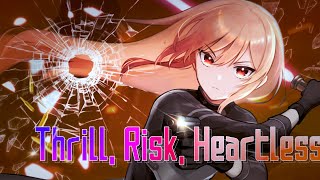 【SAO】Thrill, Risk, Heartless - LiSA / covered by 黒咲ルシア【歌ってみた】Sword Art Online Fatal Bullet Opening