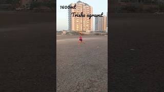 1600 mt running 🏃|| goal gujrat police 🚨@trishaagravatofficial293 #shorts #subscribe 🙏