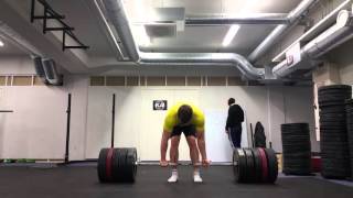 3*260kg maastaveto