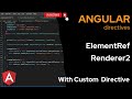 What Is ElementRef  and  Renderer2 in Angular | angular tutorial | Angular 15