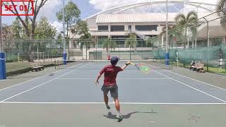 4.5 Tennis  - Singapore ATS Ladder Game - 2X Feb 2024 - Bishan Clubhouse