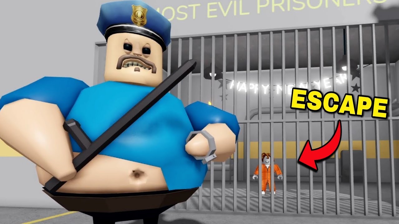 Escape Barry S Prison Roblox Obby Youtube