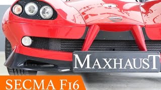 Secma F16 Turbo 2016 by Maxhaust Soundbooster - Active Sound