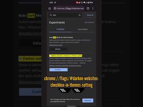 How to Toggle Chrome Dark Mode