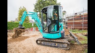 Kobelco SK28SR-6E voor BENZ grond,- weg- en waterbouw