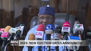 INEC RELEASES NEW ELECTION DATES - ARISE NEWS REPORT