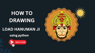 Drawing Hanuman Ji In Python Using Pydroid Python Turtle #python #programming #hanuman #graphics