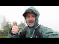 rain wind and fog killington peak dayhike