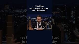 Ryan Reynolds Talks About Working With Hugh Jackman for Deadpool 3 #shorts #ryanreynolds #deadpool3