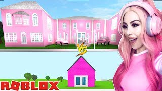 Telling My Kids Im Pregnant Roblox Roleplay Bloxbur!   g - biggest mansion vs smallest house in bloxburg i