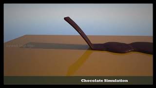 Houdini FLIP Simulation: Liquid Chocolate | High Viscosity Fluid Simulation | Rendered with Karma