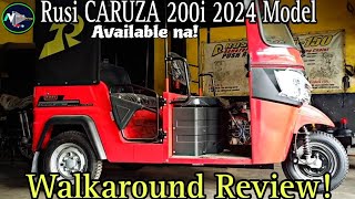 Rusi CARUZA 200i 2024 Model Available na! Walkaround Review!